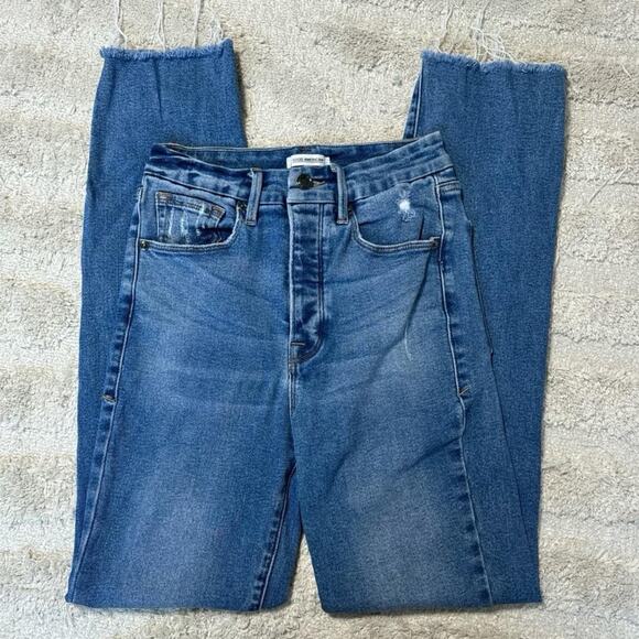Anthropologie Good American Good Boy Jeans - Picture 1 of 8
